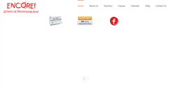 Desktop Screenshot of encorekids.ie